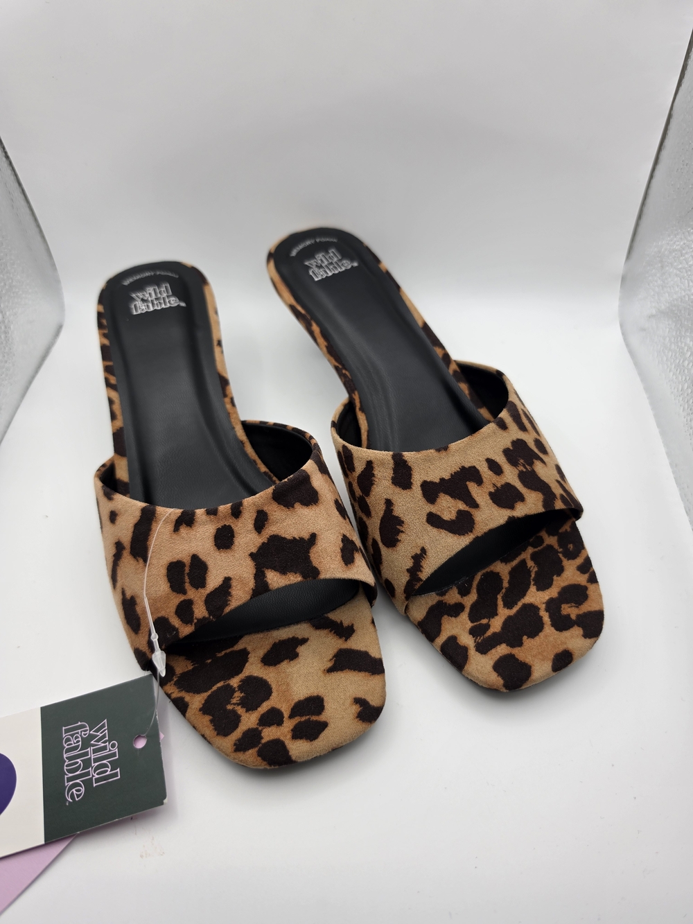 Wild Fable Leopard Print Slide Sandals - Brown - Picture 3 of 8
